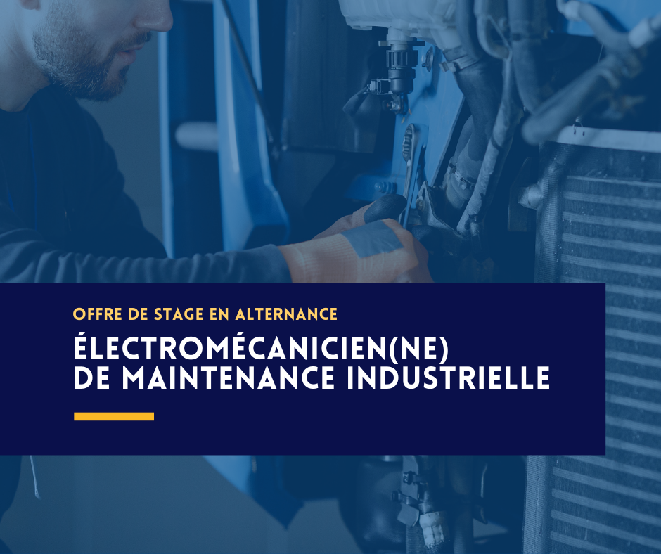 stage electromecanicien alternance