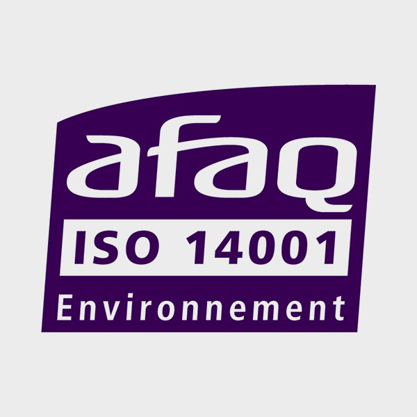 ISO 14001 certification