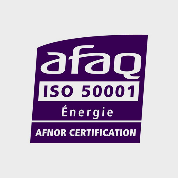 ISO 50001 certification